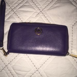 MK wristlet wallet.